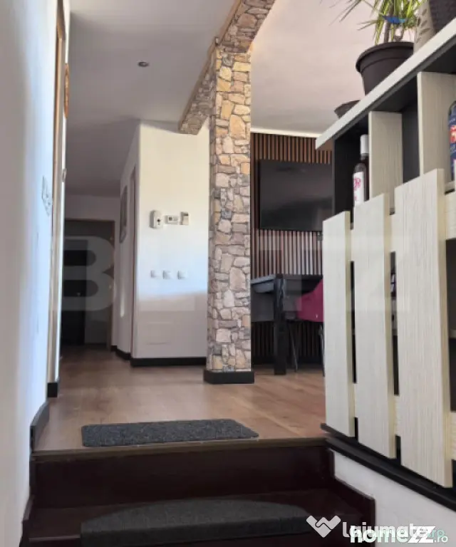 Apartament semidecomandat cu 3 camere, 87,64 mp utili, parca - Floresti (Cluj)