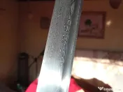 Katana Otel DAMASC 8000 straturi calita, sabie Reala Samurai,Rara, piesa de LUX