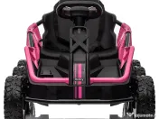 UTV electric pentru 2 copii Kinderauto BJSX2319 6x6 300W 24V Pink