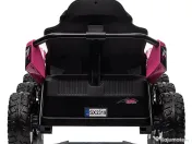 UTV electric pentru 2 copii Kinderauto BJSX2319 6x6 300W 24V Pink