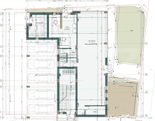 Spatiu comercial de inchiriat, 494mp utili, zona Avram Iancu