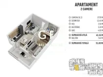 Apartamente noi în Bistrița - 2 camere, zona centura!!