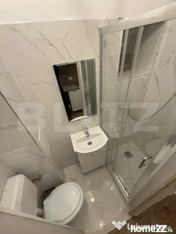 Garsonieră 28 mp, prima închiriere, singur în curte cu te - Brasov (Brasov)