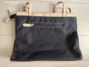 Geantă neagră din material textil, Lamonza, puțin folosită