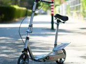 Trotineta Kinderauto Pegasus, cu pedale si scaun, reglabila, pliabila Grey 