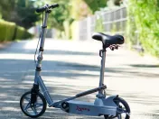 Trotineta Kinderauto Pegasus, cu pedale si scaun, reglabila, pliabila Grey 