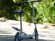 Trotineta Kinderauto Pegasus, cu pedale si scaun, reglabila, pliabila Grey 