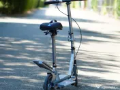 Trotineta Kinderauto Pegasus, cu pedale si scaun, reglabila, pliabila Grey 