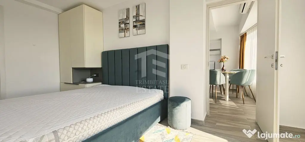 Sea View Olimp, Apartament 3 camere mobilat, vedere la mare