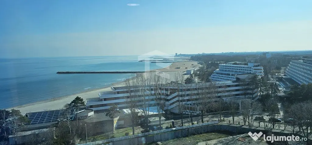 Sea View Olimp, Apartament 3 camere mobilat, vedere la mare