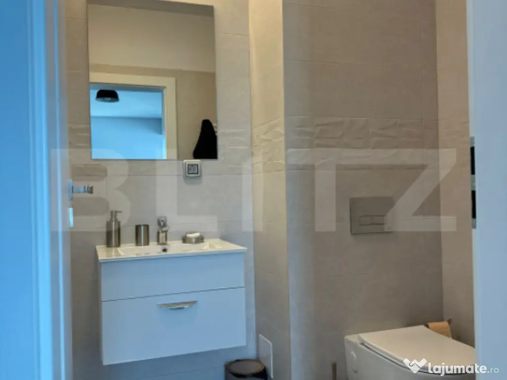 Apartament 2 camere open space, 55 mp, zona Calea Bucuresti