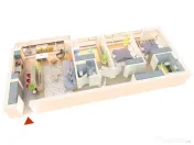 Apartament nou 4 camere, 94 mp S.utilă-lângă Lacul Străulești, Sect. 1