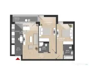 Apartament 3 camere-83 mp util-Lacul Străulești-Mall Colosseum /Sect 1