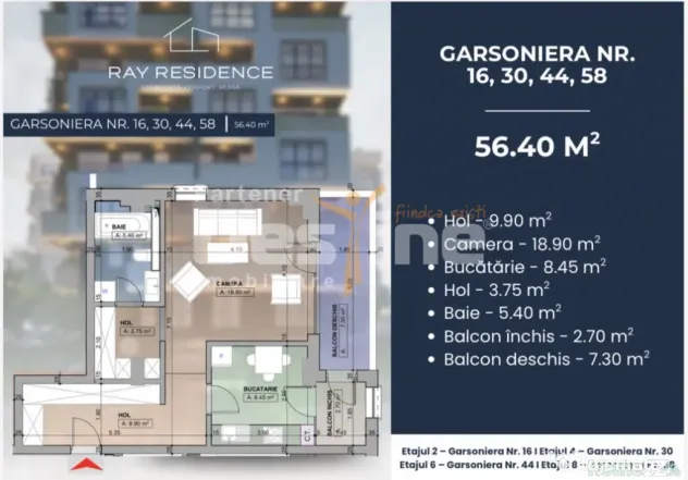 Garsoniera Cornitoiu - Ray Residence