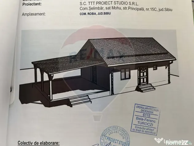 Casa cu 2 camere de vânzare