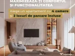 Horizon City - Apartament de 4 camere + 2 parcări inclus...