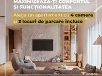 Horizon City - Apartament de 4 camere + 2 parcări inclus...