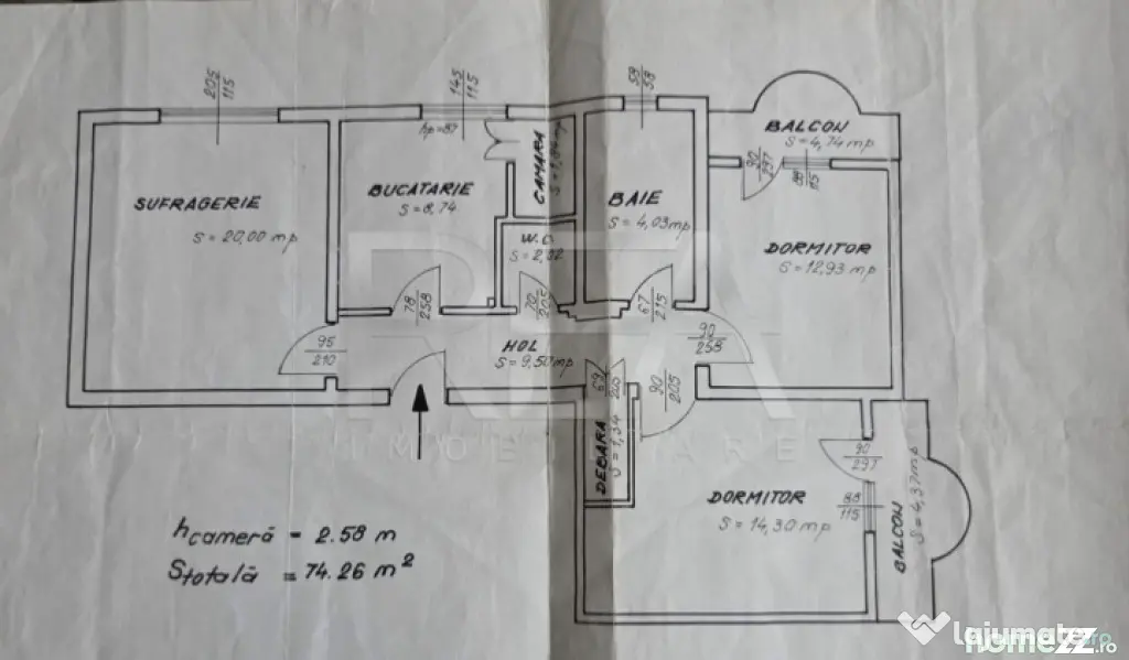 3 Camere- Decomandat-76,26 MP- Petre Ispirescu/Parcul Sebast - Bucuresti (Bucuresti-Ilfov)