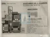 Apartament 3 camere - zona Tractorul 