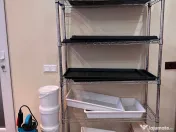 Sistem hidroponic complet pentru crestere microplante -- gata de productie 