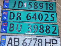 Numere auto/placute de inregistrare originale pentru colectionari