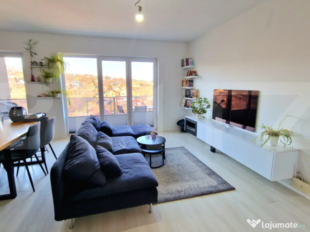 Penthouse cu 4 camere, 95 mp, 2 parcari subterane, panorama,