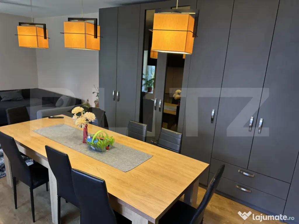 Casă spațioasă într-o zonă liniștită – curte amenaj