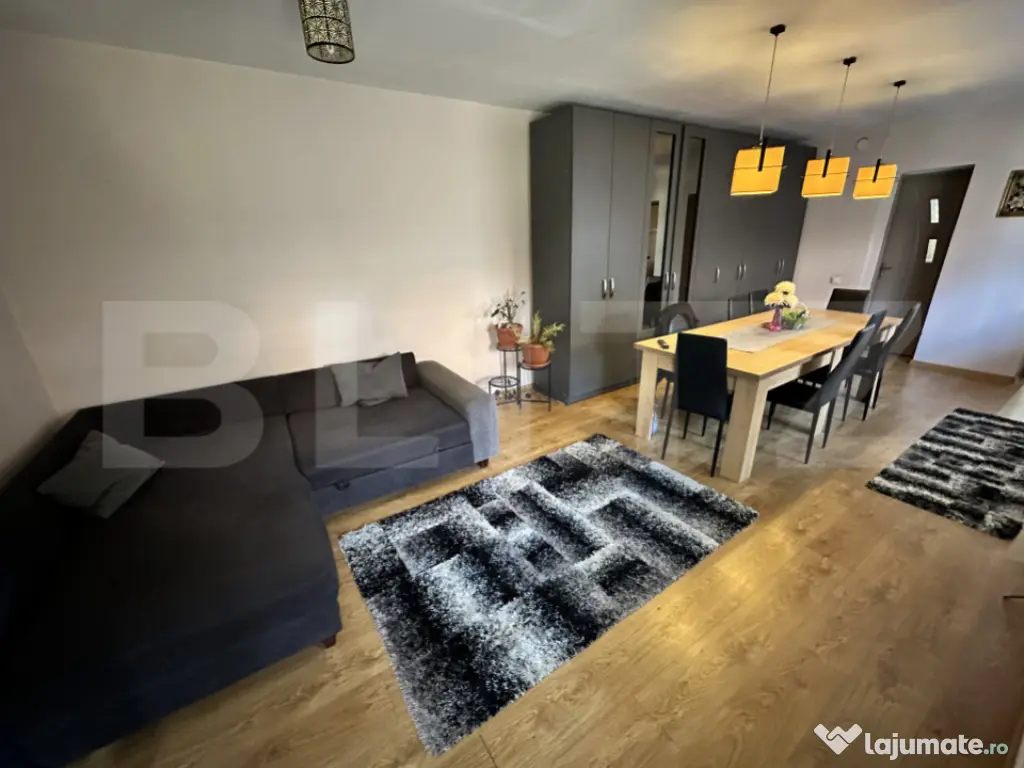 Casă spațioasă într-o zonă liniștită – curte amenaj