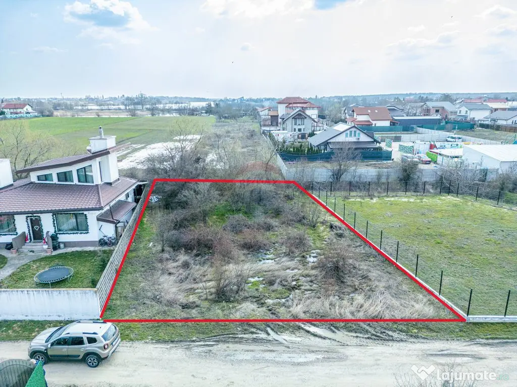 Teren intravilan 500mp Crevedia / Samurcasi