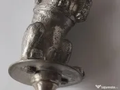 Mascotă Auto Epocă - Statuetă Leu Art Deco, Prespapiere Birou Alamă