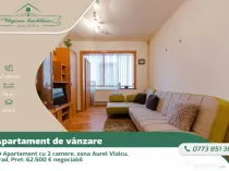 Apartament cu 2 camere, zona Aurel Vlaicu, Arad