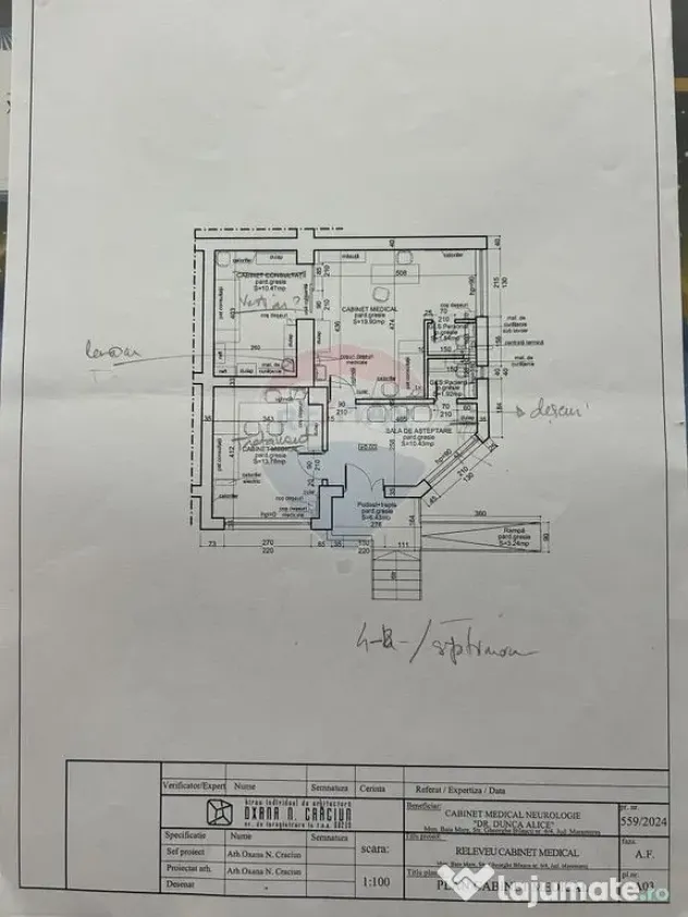 Spațiu comercial CABINET MEDICAL de 70mp de închiriat ?...