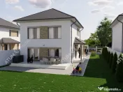 Casa individuala cu 4 camere si teren de 380 mp in Sura Mica 