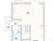 Casa individuala cu 4 camere si teren de 380 mp in Sura Mica 