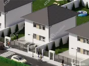 Casa individuala cu 4 camere si teren de 380 mp in Sura Mica 