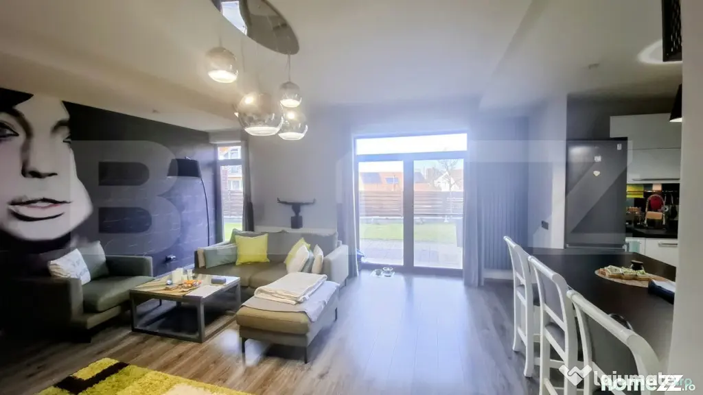 Apartament în casă cu 3 camere, 100mp și grădină propri - Cluj-Napoca (Cluj)