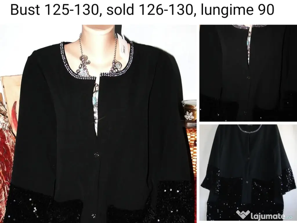 Cardigan superb cu paiete