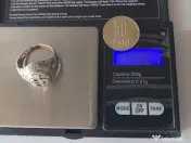 Inel Argint Masiv Marcat Oficial (Meșter D.A.), 13.61g, Vintage