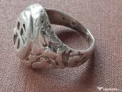 Inel Argint Masiv Marcat Oficial (Meșter D.A.), 13.61g, Vintage