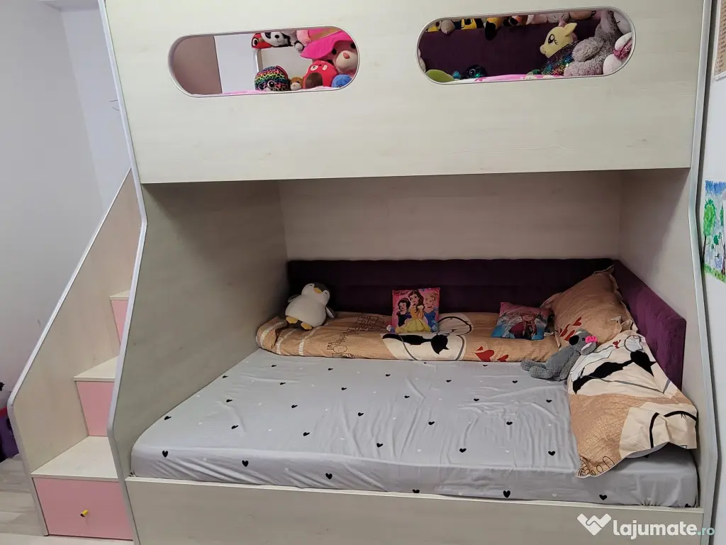 Pat etajat pentru copii