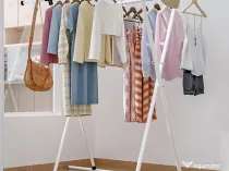 Cuier cu două rânduri, alb, GEMO,  NOU SIGILAT