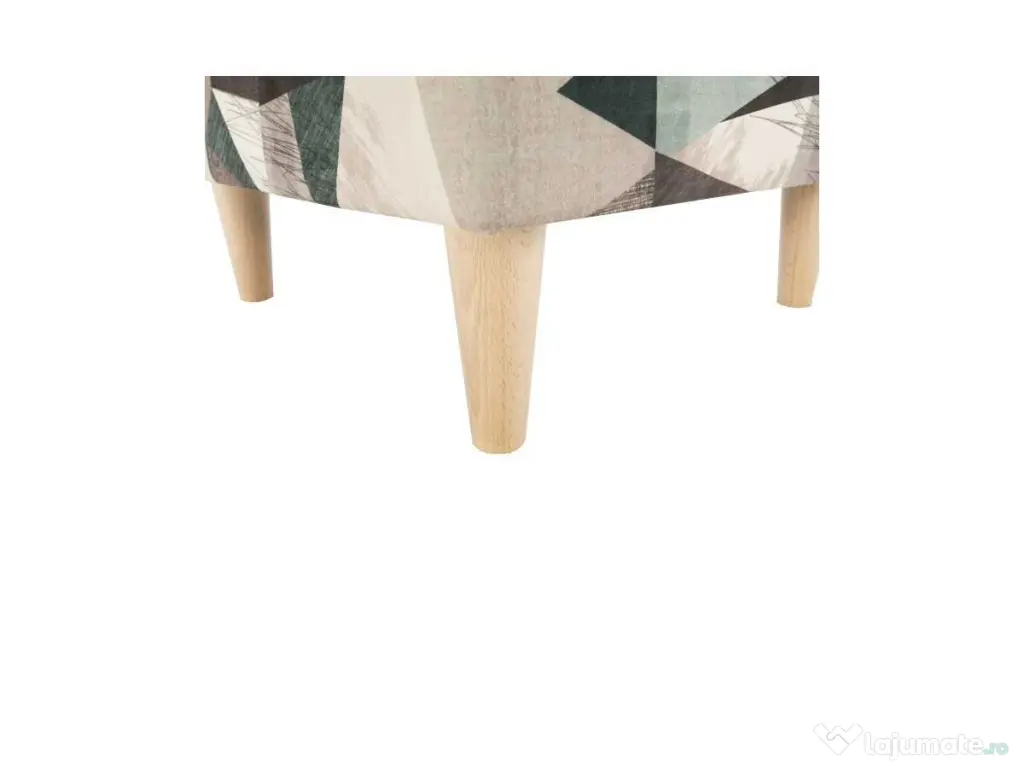 Fotoliu ASTRID tapitat culoare verde crem Fotoliu ASTRID NOU