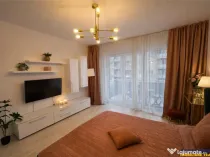 Tur 3D! Eleganta garsoniera, decomandata, mobilata, terasa,