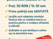 Meditații Engleză Copii și Adulți în Iași/Online 