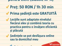 Meditații Engleză Copii și Adulți în Iași/Online