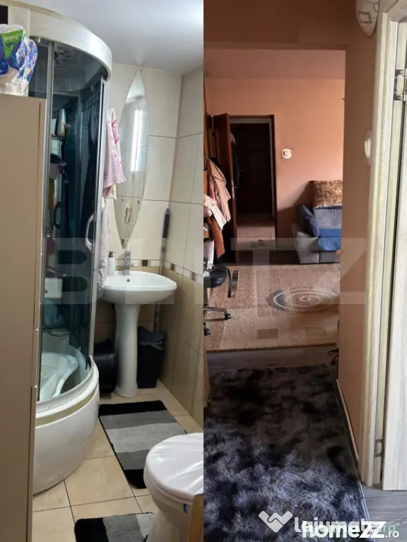 Apartament de vanzare, semidecomandat, cu 3 camere, 62 mp - Oradea (Bihor)