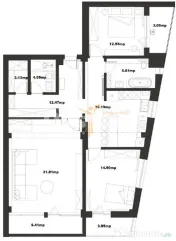 Timpuri noi | 3 camere | 119mp | et 5 | bloc 2015 | loc parc 