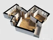 2 camere Tineretului - Piața Norilor, et. 5, an 1980, metro 