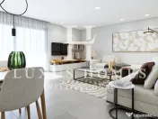 Apartament de lux la parter, cu terasă și piscină, situat într-o zonă premium 