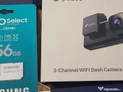 Camera auto Pelsee P2- Trio -3 channel -4K 